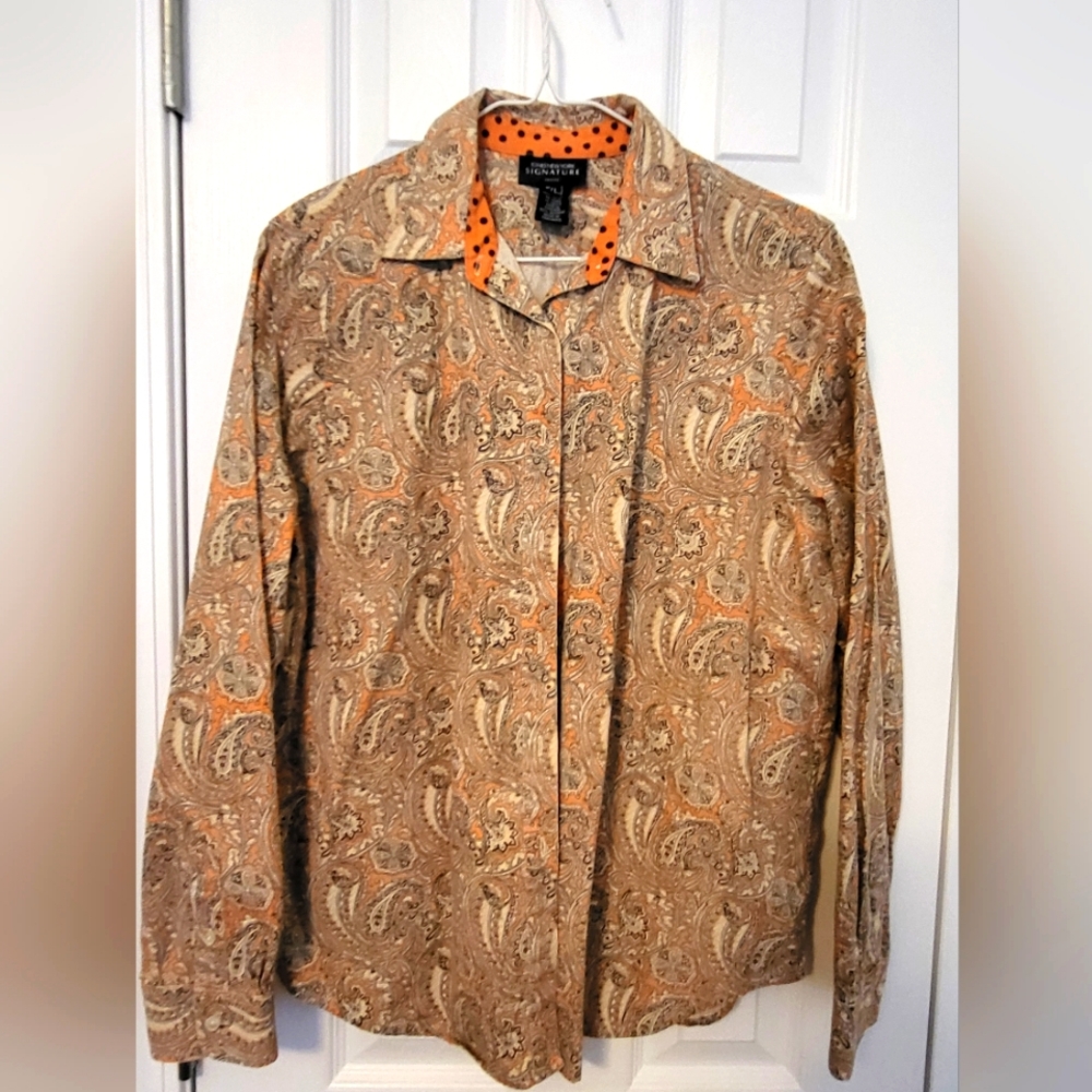 Long sleeve blouse